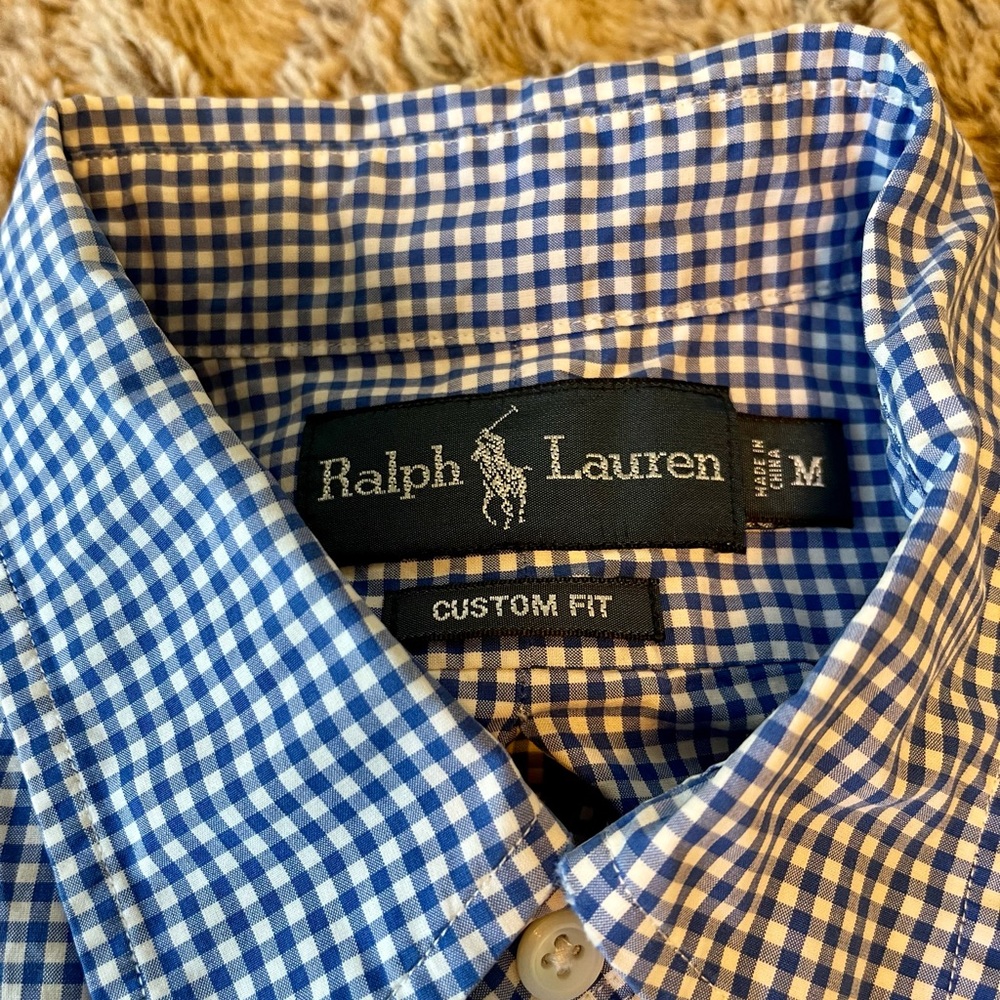 Ralph Lauren Button Down Collar Shirt - Medium